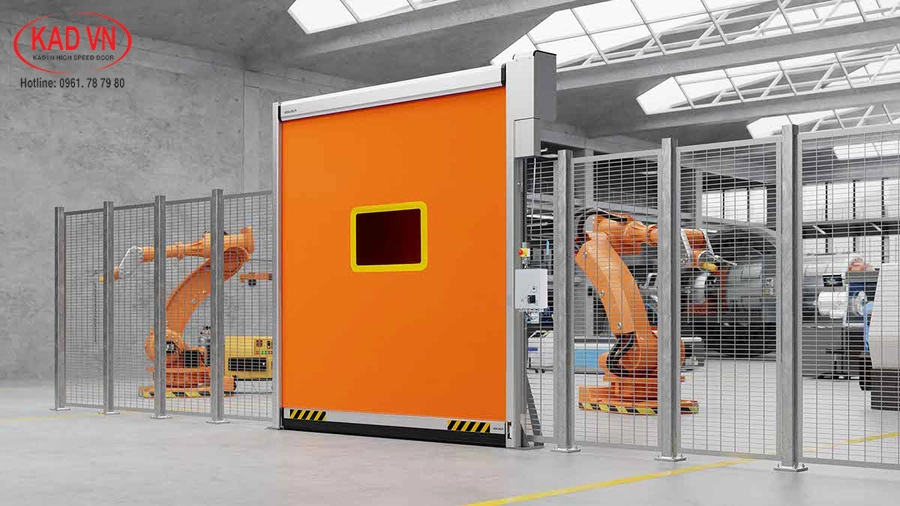 Đức Tú Anh chuyên lắp đặt cửa cuốn nhanh tại Long An