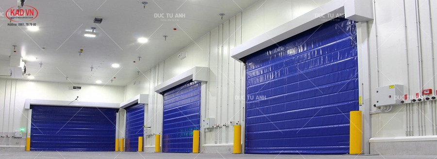 Cửa cuốn nhanh kho lạnh