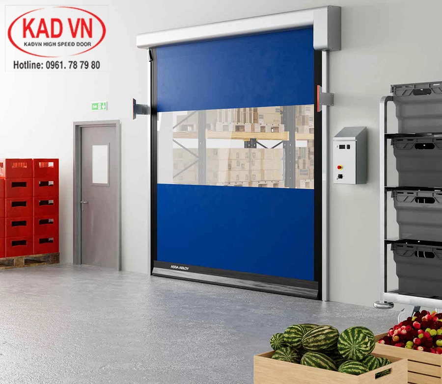 Cửa cuốn nhanh PVC (Loại thường)