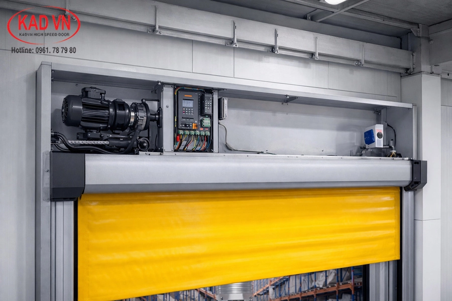 Kích thước của hộp động cơ kỹ thuật