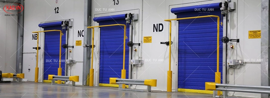 Cửa cuốn nhanh kho lạnh