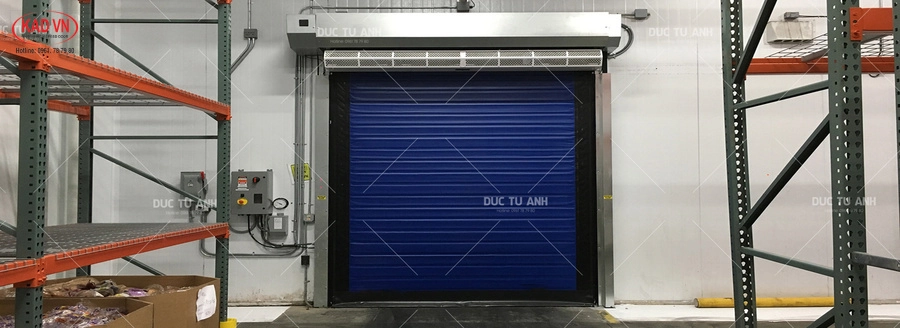 Cửa cuốn nhanh kho lạnh