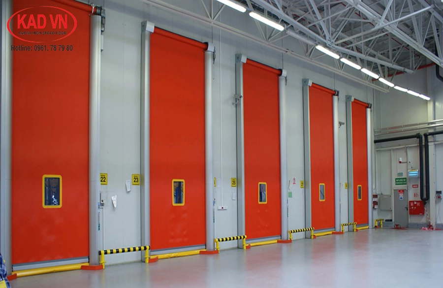 Cửa cuốn nhanh kho lạnh