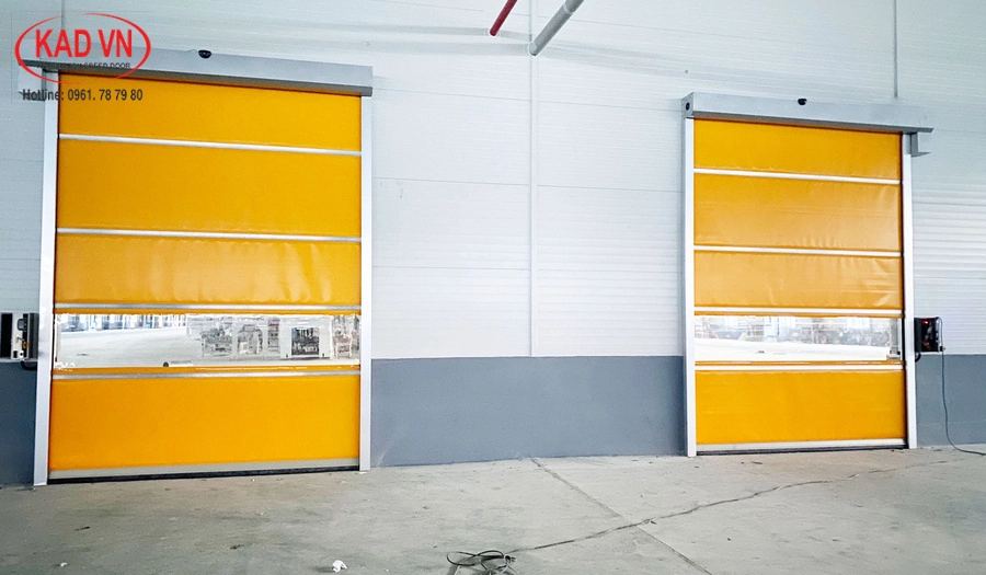 Một số những hạn chế khi lựa chọn cửa cuốn nhanh