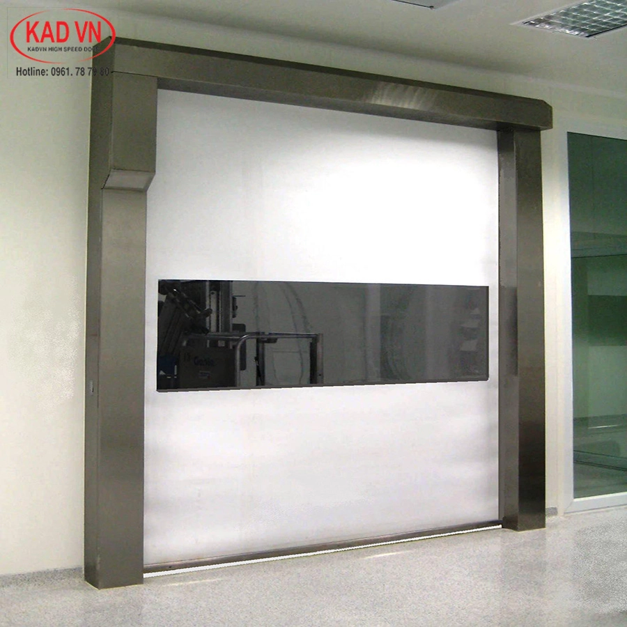 Khi cửa cuốn nhanh PVC phát ra tiếng ồn lạ