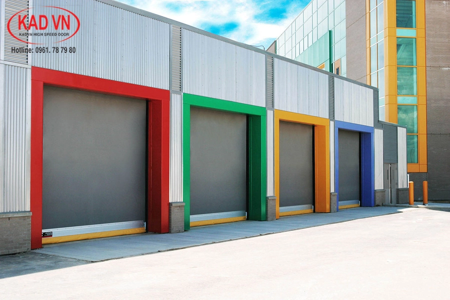 Một số loại cửa cuốn nhanh được sử dụng phổ biến nhất