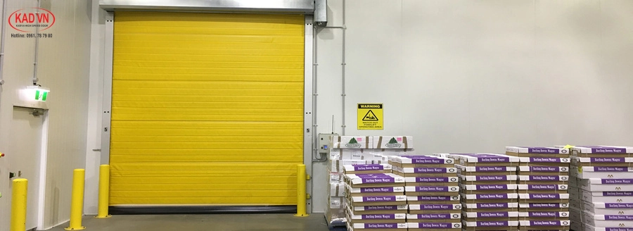 Cửa cuốn nhanh công nghiệp MTZ (Kho Lạnh)