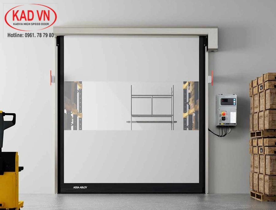 Ưu điểm khi lắp đặt cửa cuốn nhanh cho kho hàng
