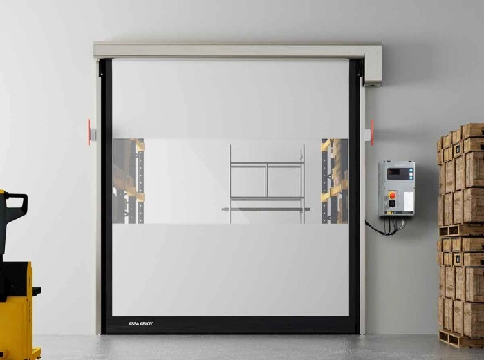 Cửa cuốn PVC nâng cao hiệu suất công việc cho doanh nghiệp