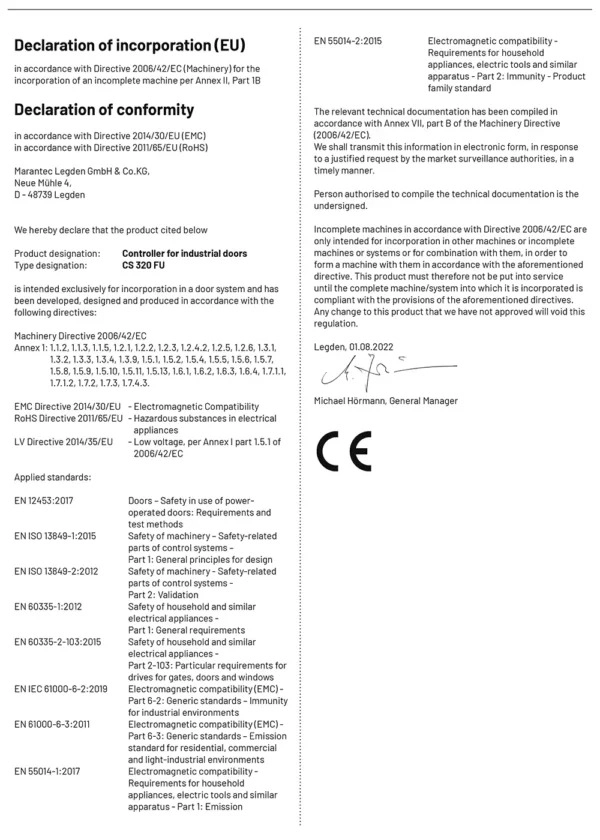 Chứng nhận EU-Bo-MTZ